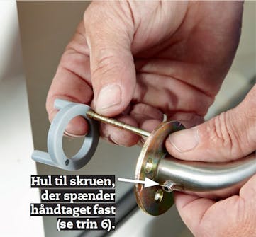 Skifte dørhåndtag Skifte dørhåndtag